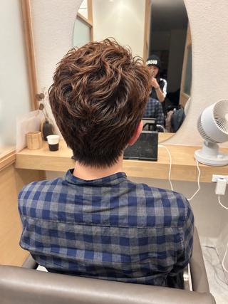 ショート メンズ 久木原 ゆりのヘアスタイル