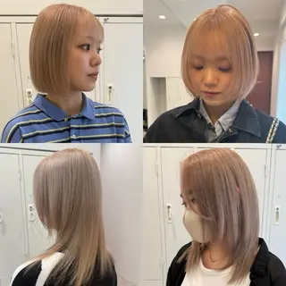 ロング 立川✨ブリーチ・ ケアブリーチ✨のヘアスタイル