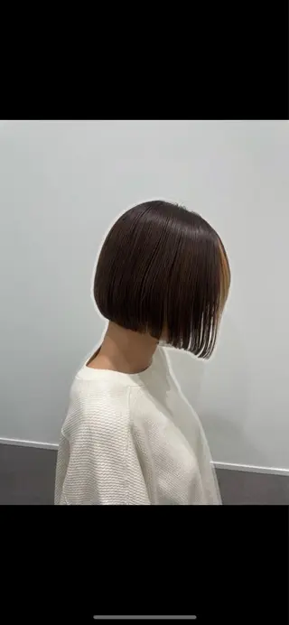 ミディアム 萩森 龍也のヘアスタイル