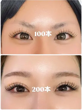 マツエク・マツパ proof arisaのマツエク・マツパデザイン