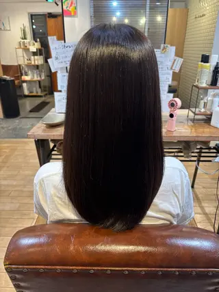 セミロング hitoHito 〽️かしわぎ❣️のヘアスタイル