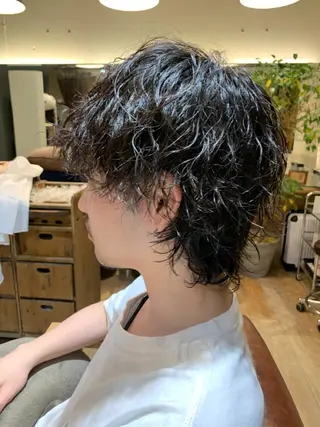 ショート パーマ メンズ メンズカットパーマ ✂️ JOYAのヘアスタイル