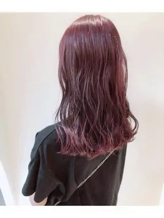 ロング カラー 🦋韓国モテカラー 🦋𝕐𝕌𝕀のヘアスタイル