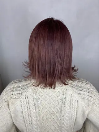 ミディアム カラー BROCANTE立川 karasawa.nのヘアスタイル