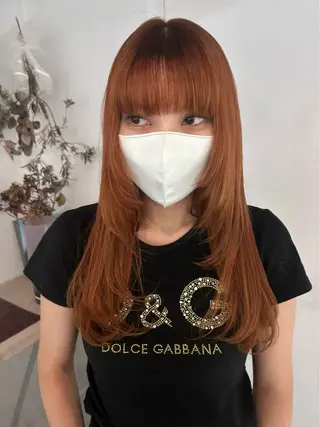 カラー かがやしづ ⭐️ベージュのヘアスタイル