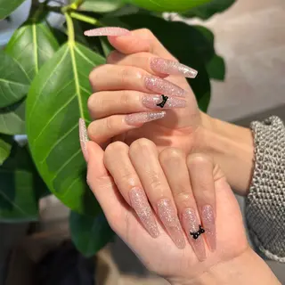 ネイル FOINAIL 🎀長さだし🎀のネイルデザイン