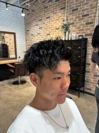 ショート メンズ Yuya Fukumotoのヘアスタイル