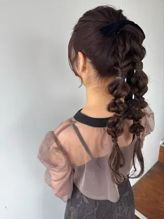 ヘアアレンジ ma koのヘアスタイル