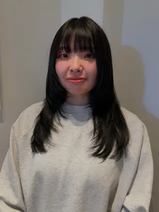ロング カラー ムラコシヒカリ lapenseeのヘアスタイル