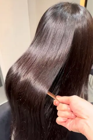 ロング 縮毛矯正/ kosei❤️‍🔥のヘアスタイル