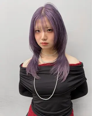 ロング 表参道/透明感カラー 韓国ヘア長田雄希のヘアスタイル