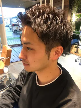 ショート メンズ creep hair nozomiのヘアスタイル
