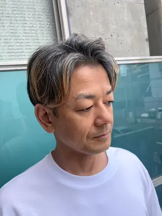 ショート メンズ 久木原 ゆりのヘアスタイル