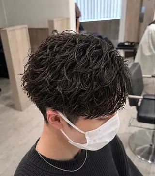 パーマ メンズ ユージ ✂︎ カット／パーマ特化のヘアスタイル