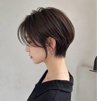 ショート カラー 無料募集/大人可愛い ショートカット 日向のヘアスタイル