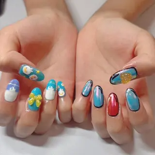 ネイル パラジェル💅 オフ無料Pi.Harのネイルデザイン