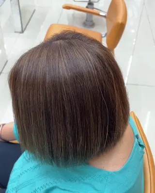 ミディアム カラー 成瀬スパイラル パーマ清水大隼のヘアスタイル