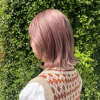 ミディアム カラー ヘアアレンジ 🎀レイヤー 透明感 カラーyuuri🎀のヘアスタイル