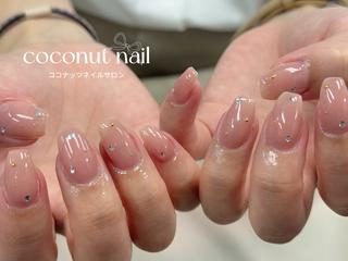 ネイル 神田 ココナッツのネイルデザイン