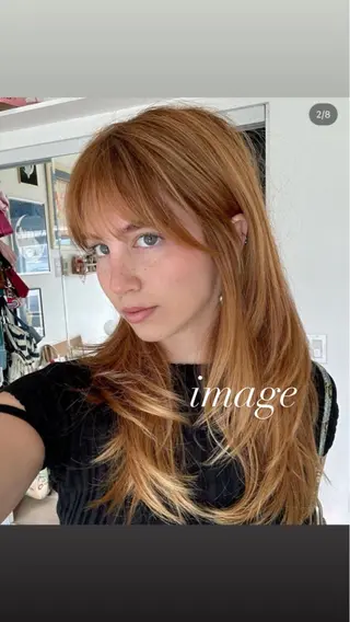 ロング ボブカットモデル 募集中　ukaのヘアスタイル
