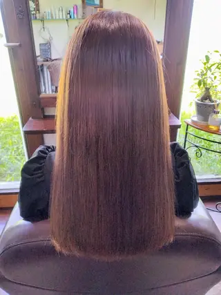ロング 青山 早智子のヘアスタイル