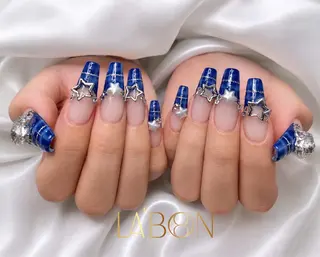 ロング Hana✴︎ Labon Artのネイルデザイン