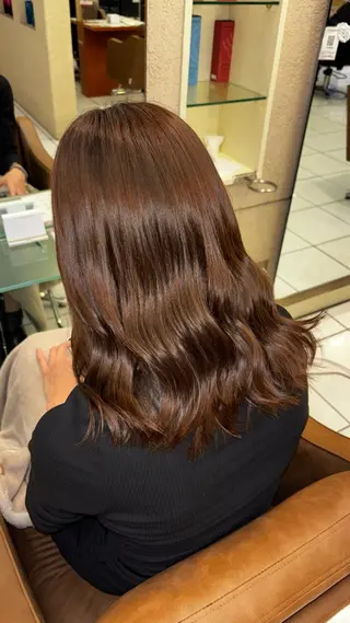 ヘアアレンジ 艶カラー  髪質改善 🍓苺奈のヘアスタイル
