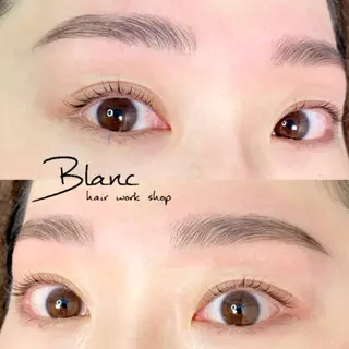 アイブロウ Blanc梅田茶屋町 【まつげパーマ・眉】のマツエク・マツパデザイン