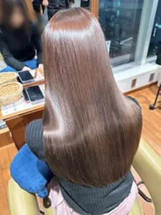 ロング 渡辺 優菜のヘアスタイル