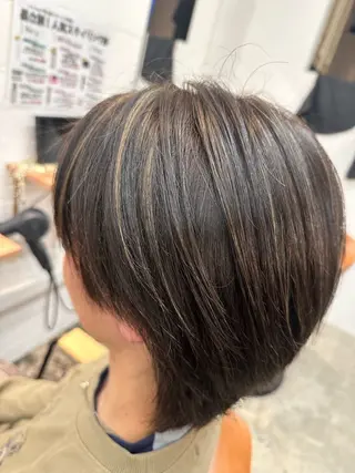 ショート カラー メンズ TSURUYO モデル募集中のヘアスタイル