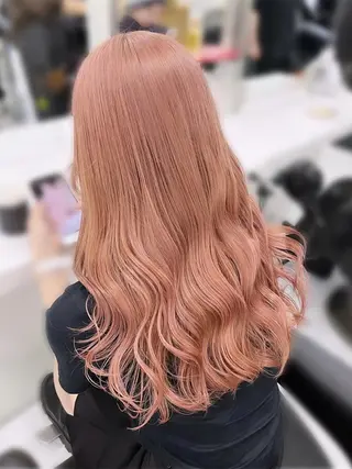 カラー ロング ハイトーン💎✨ 福岡天神のヘアスタイル