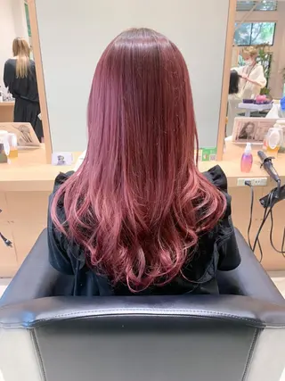 ロング カラー 🌈miu miu hair✂️💕のヘアスタイル
