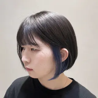 ミディアム カラー 美容師兼アイリスト/ Anche/片岡のヘアスタイル