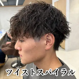 パーマ メンズ 💈メンズ特化 美容師サキ💈のヘアスタイル