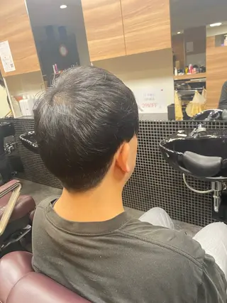 ショート メンズ メンズパーマモデル 大募集中のヘアスタイル