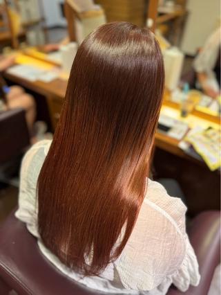 カラー ヤマダ トモナ 🍒🫧‪のヘアスタイル