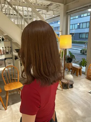 セミロング 篠原 若奈のヘアスタイル