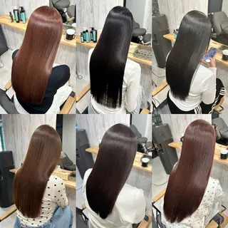 ロング カラー 鈴木 悠平のヘアスタイル