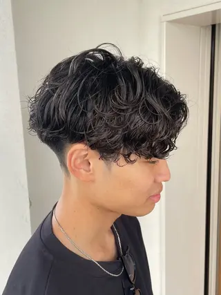 パーマ メンズ メンズモテパーマ💙 fuwaのヘアスタイル
