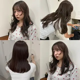 カラー くすみカラー/ ora🪡🤎のヘアスタイル