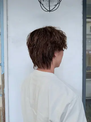 メンズ 山崎 星河のヘアスタイル