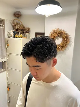 ショート パーマ パーマ🌀縮毛✨ 🐏丸山祐宇🐏のヘアスタイル