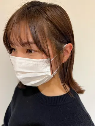 ミディアム 鹿児島美容室 NATSUKIのヘアスタイル