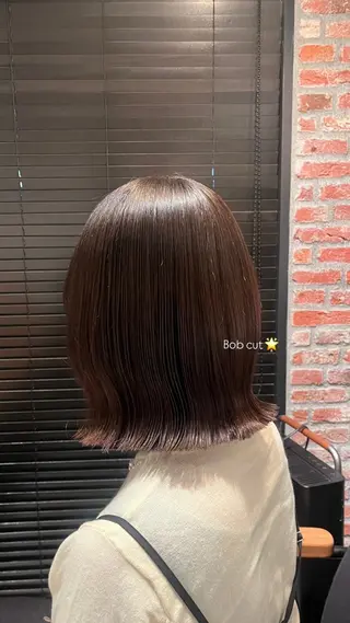 ミディアム 田中 美月のヘアスタイル