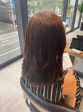 カラー 朝倉 南のヘアスタイル