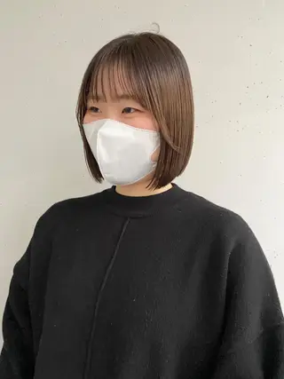 ショート カラー ボブ / オージュア 🌸Mikuのヘアスタイル