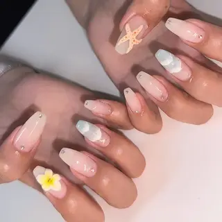 セミロング 🦋Nail Amo🦋のネイルデザイン