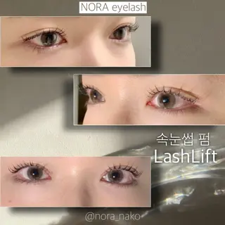 マツエク・マツパ NORAアイラッシュ 🩵NANAKOのマツエク・マツパデザイン
