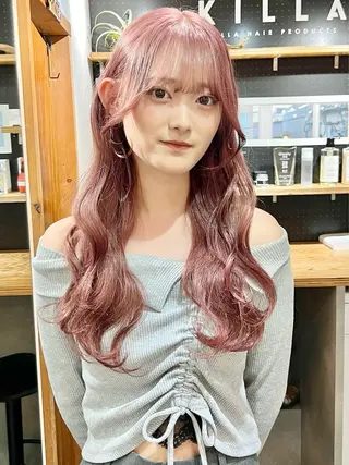 ロング 暖色カラー/レイヤー カット☁️MEI☁️のヘアスタイル