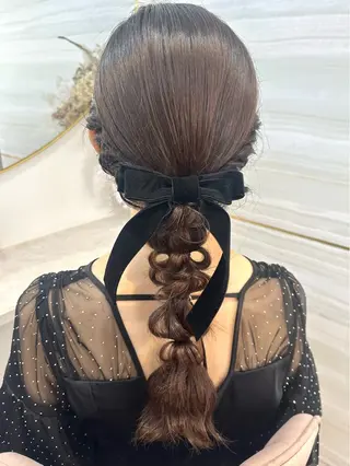 ヘアアレンジ 🧸るい🧸 モデル募集中🪽🫧のヘアスタイル
